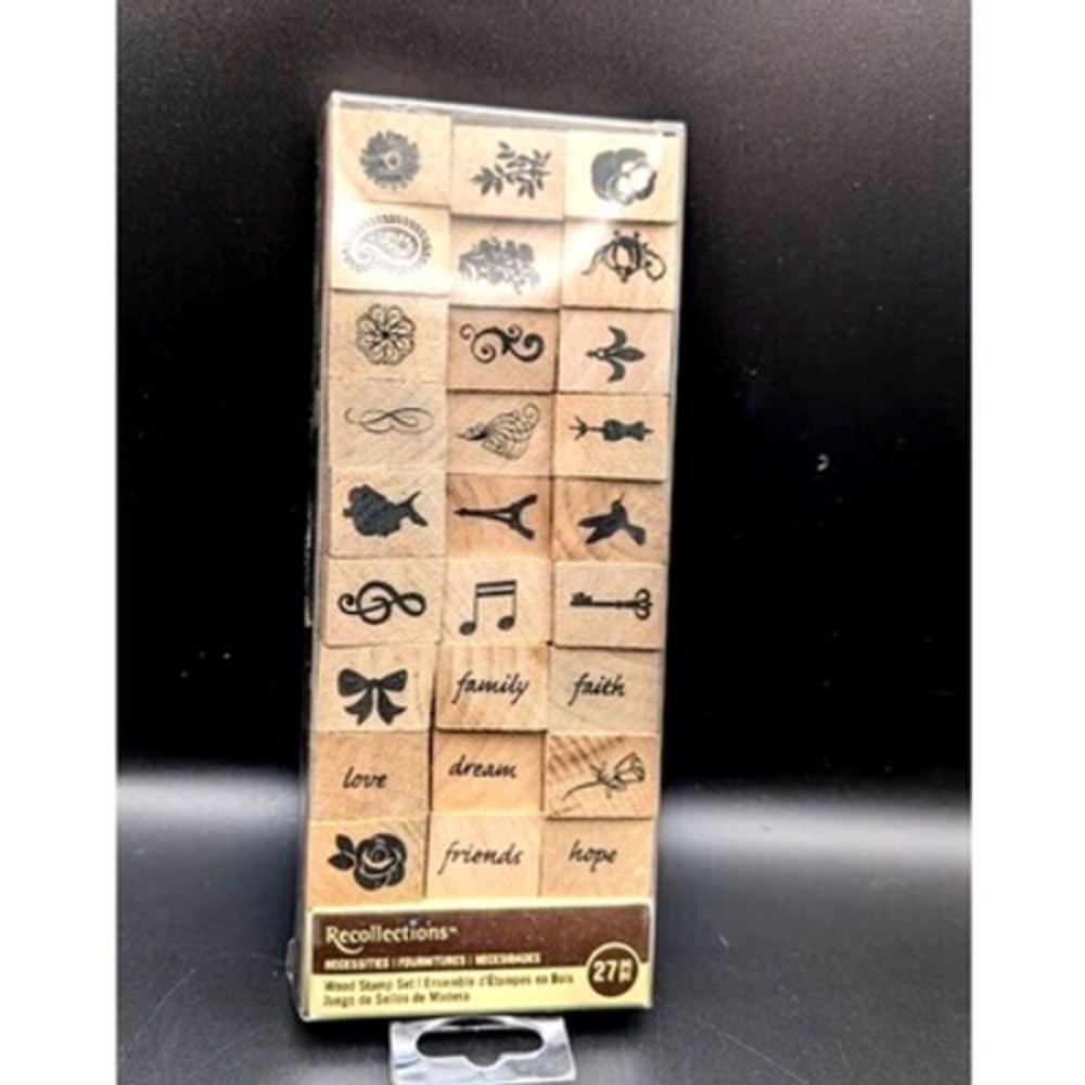 Recollections Necessities Stamp 27 Count Various Stamps